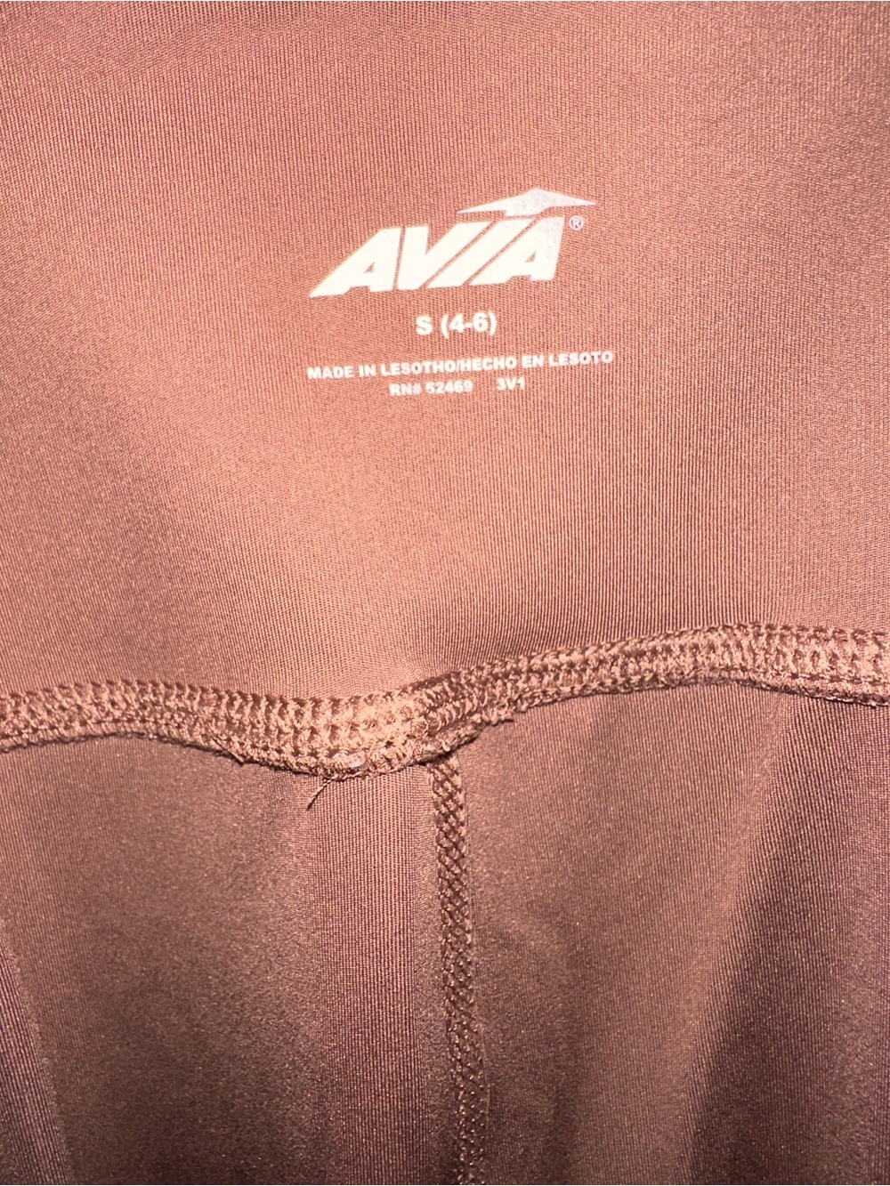 Avia Women’s Full Length Leggings in Mauve
